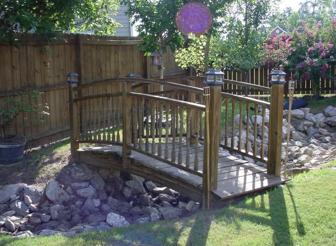 DIY Wooden Bridge Project: Turning a Backyard Problem Into a Lasting Feature