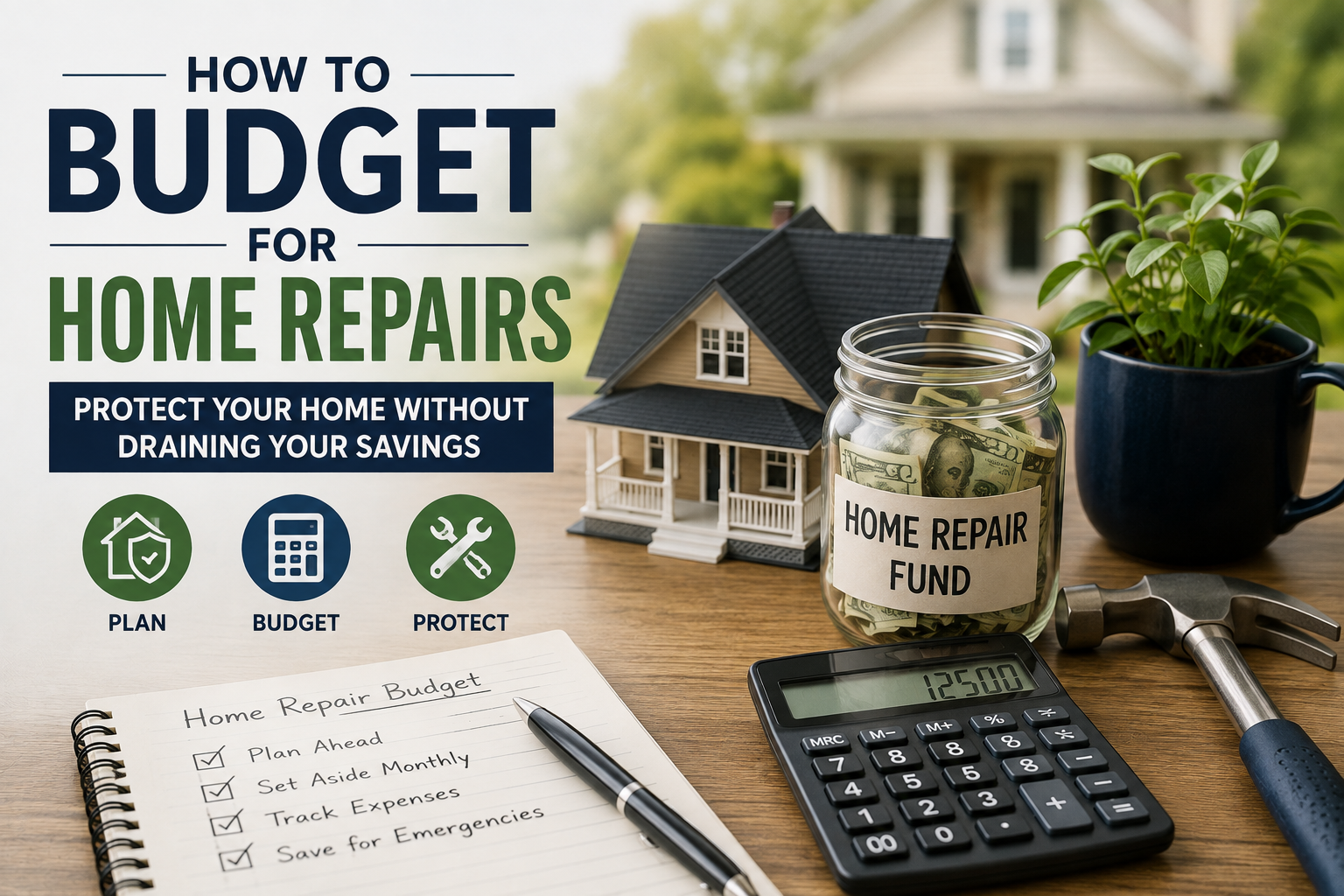 How to Budget for Home Repairs: Protect Your Home Without Draining Your Savings